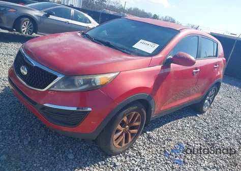 2014 Kia Sportage Lx из США, поврежденный, VIN KNDPB3AC8E7629023